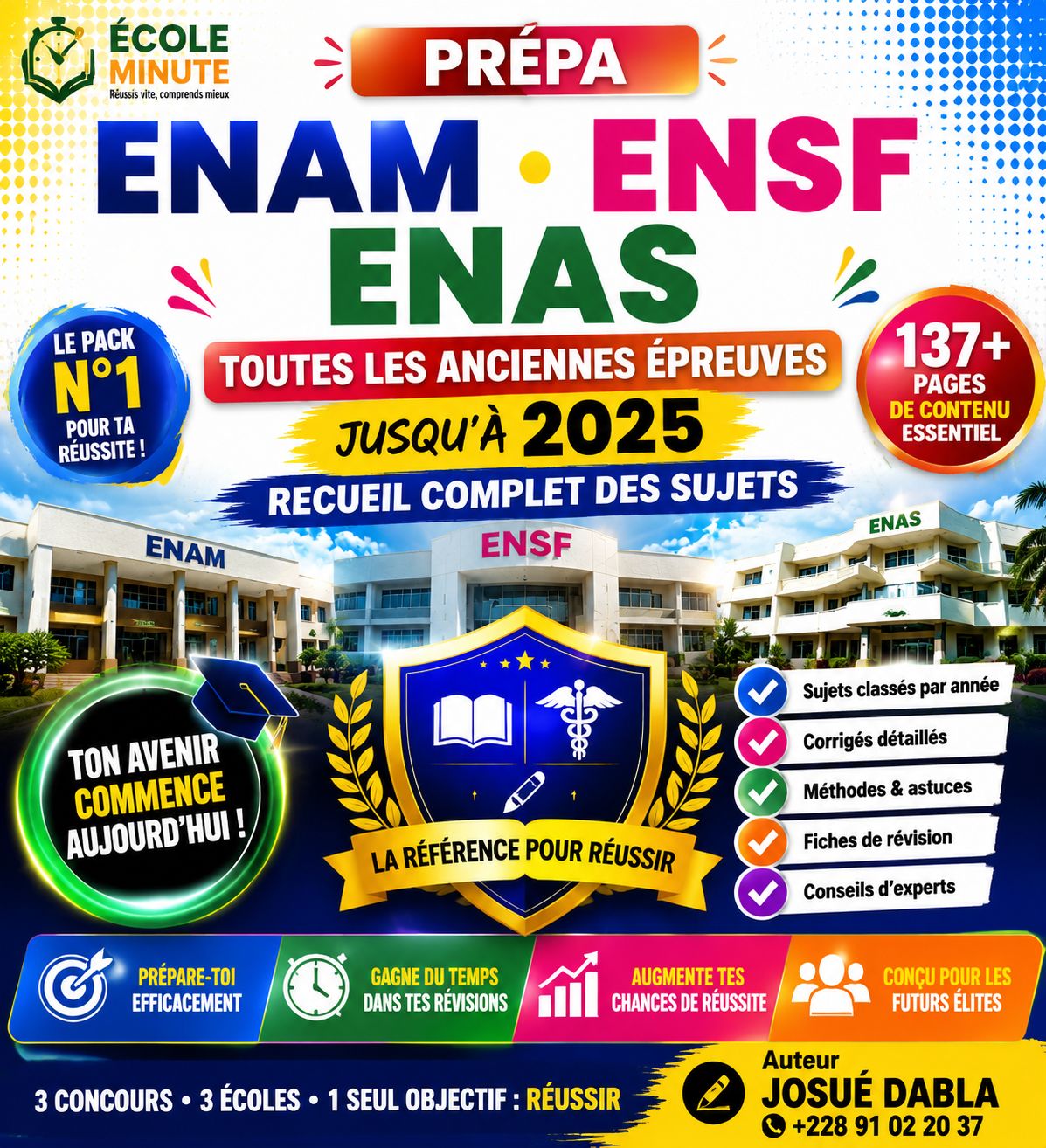 Prépa ENAM ENSF 2026