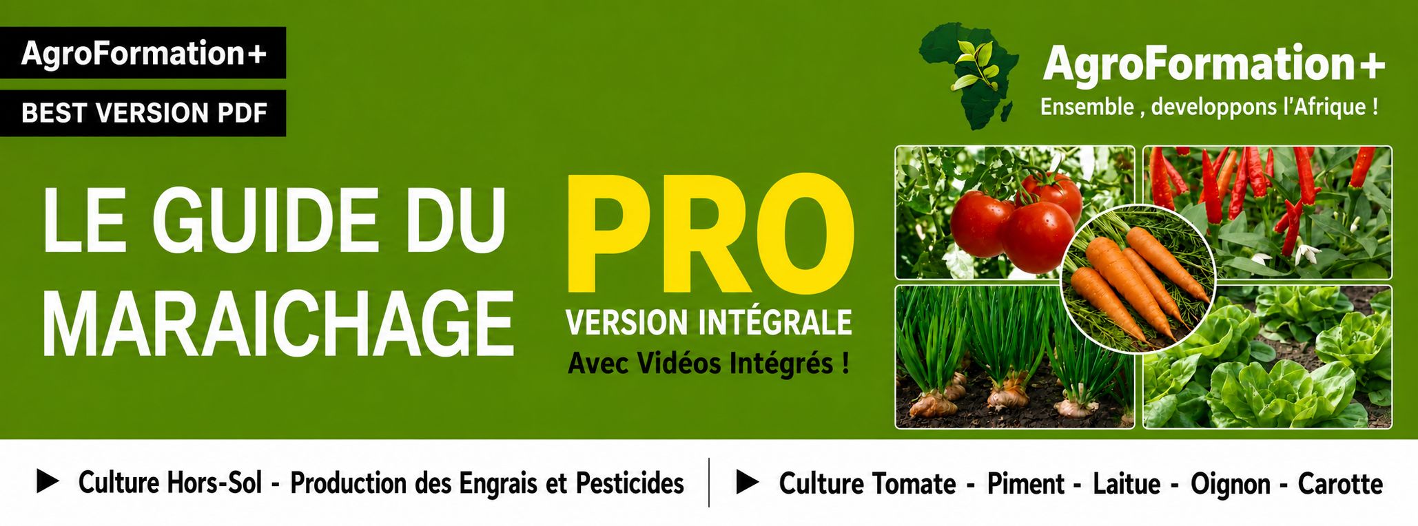 🍅🧅🌳 OBTENEZ AUJOURD'HUI VOTRE FORMATION COMPLETE EN MARAICHAGE !