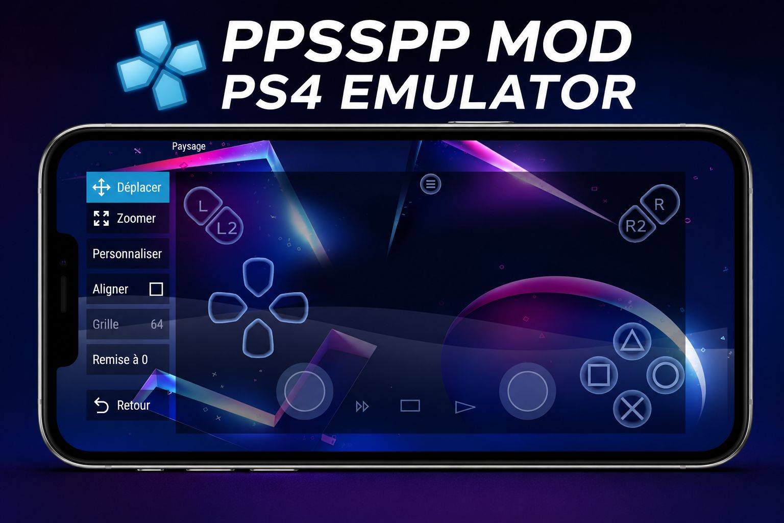 Ppsspp intégré ps4