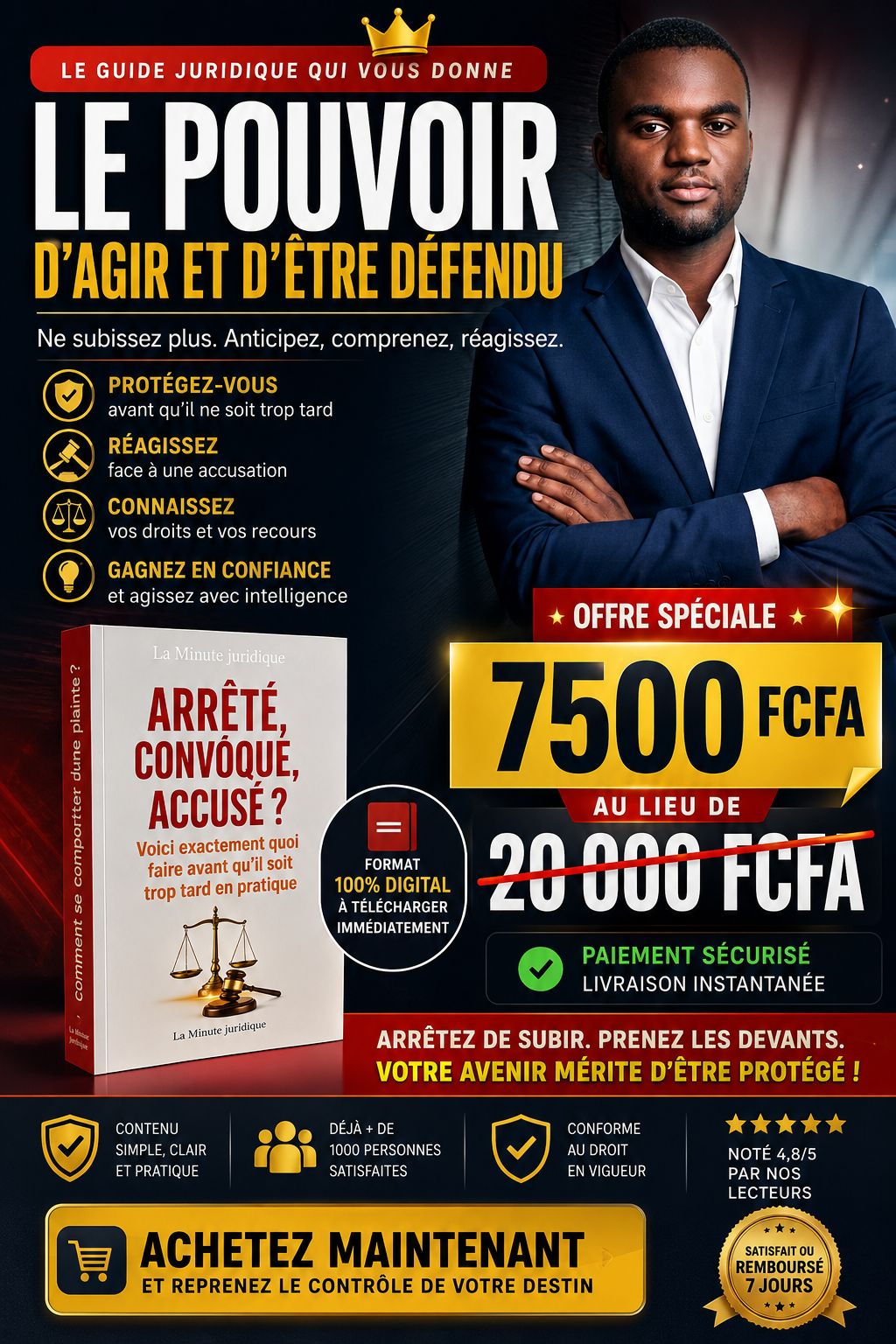 Arrêté, Convoqué, Accusé ? : Guide Pratique pour reagir face à une plainte