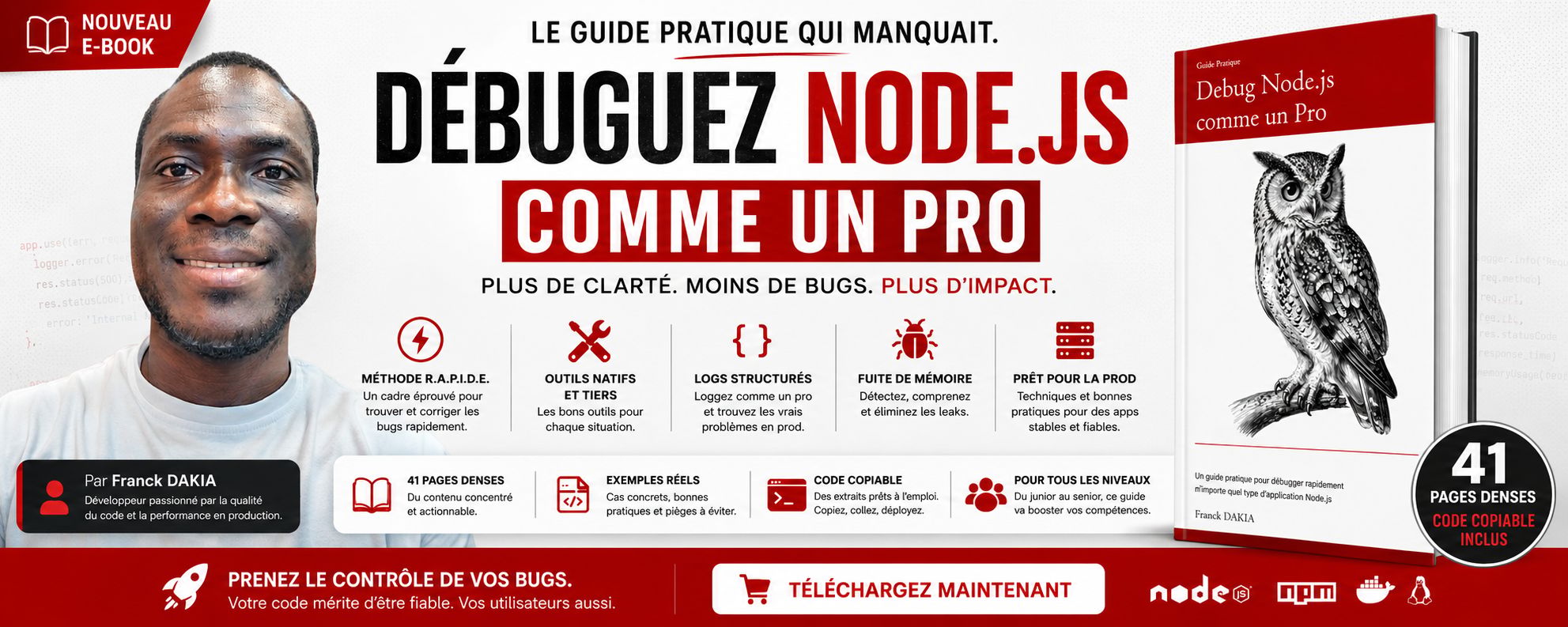 Le manuel complet de débogage Node : astuces, outils, exemples concrets