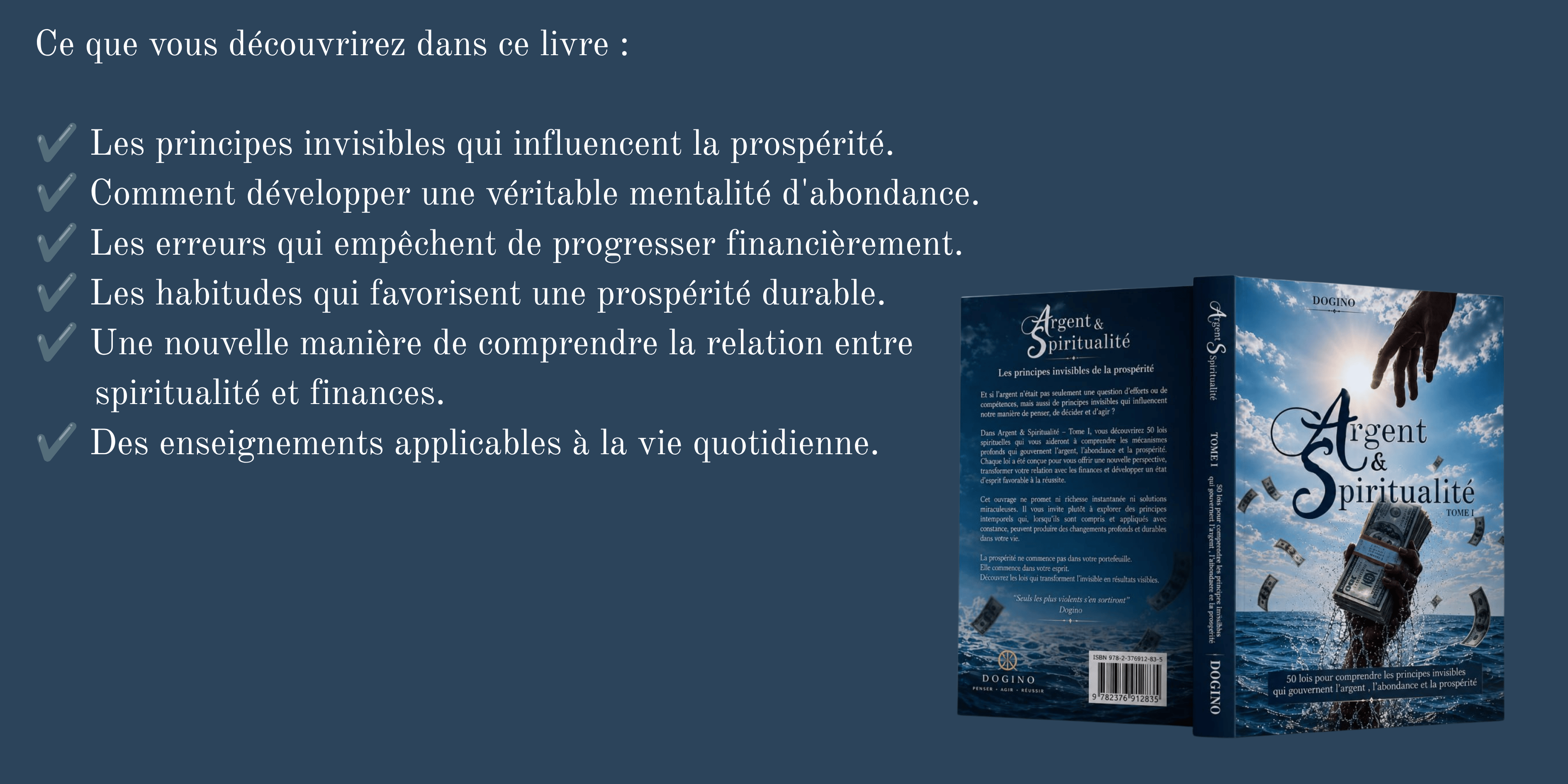Argent & Spiritualité – Tome I
