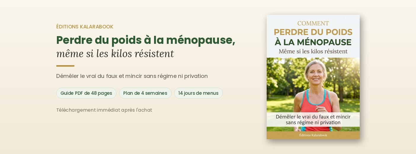 Comment perdre du poids à la ménopause, même si les kilos résistent