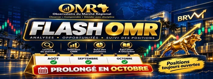 Flash Actions BRVM — Sélection de l'Observatoire.