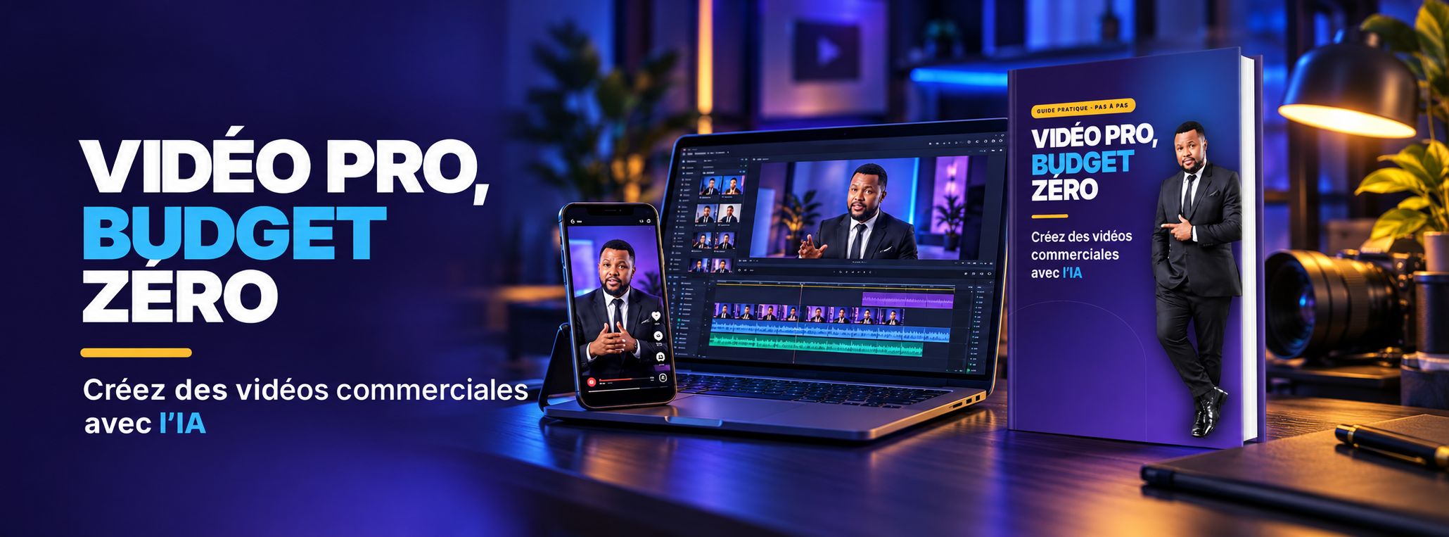 Vidéo Pro, budget zéro — Créez des vidéos commerciales avec l’IA
