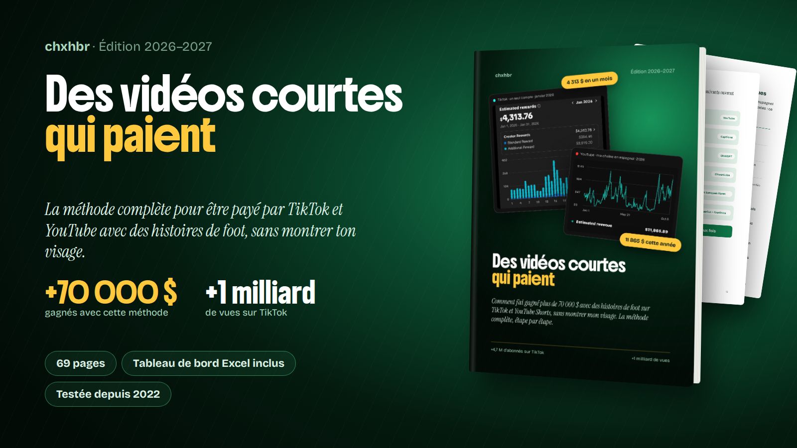 Des vidéos courtes qui paient – La méthode chxhbr