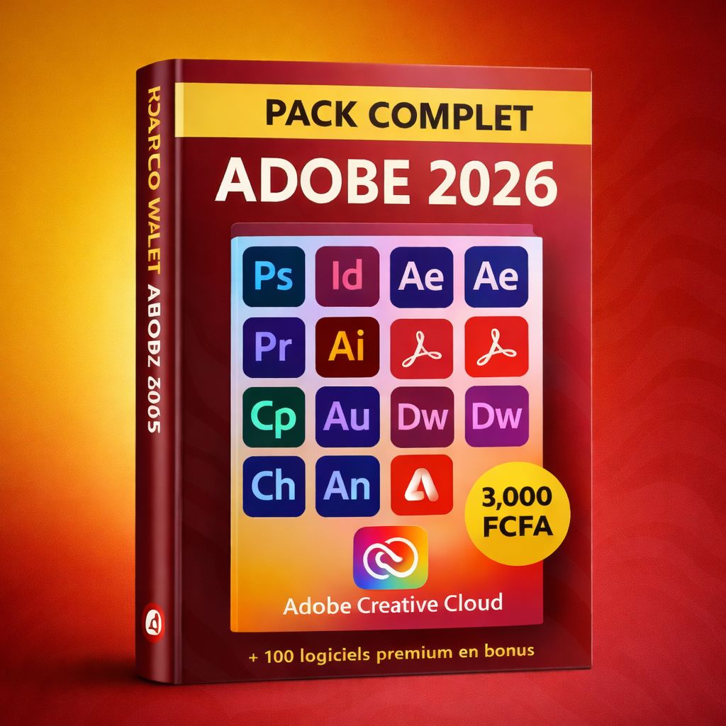 Pack complet Adobe 2026