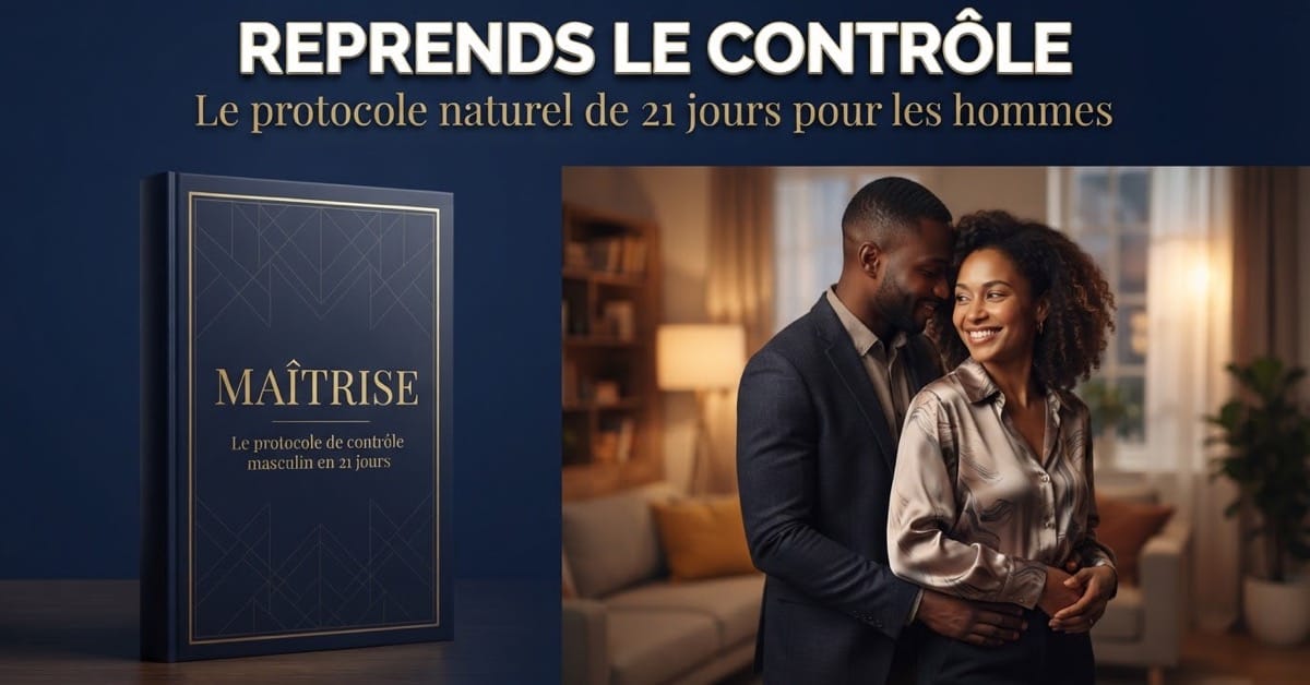 MAÎTRISE : le protocole naturel de 21 jours contre l'éjaculation précoce