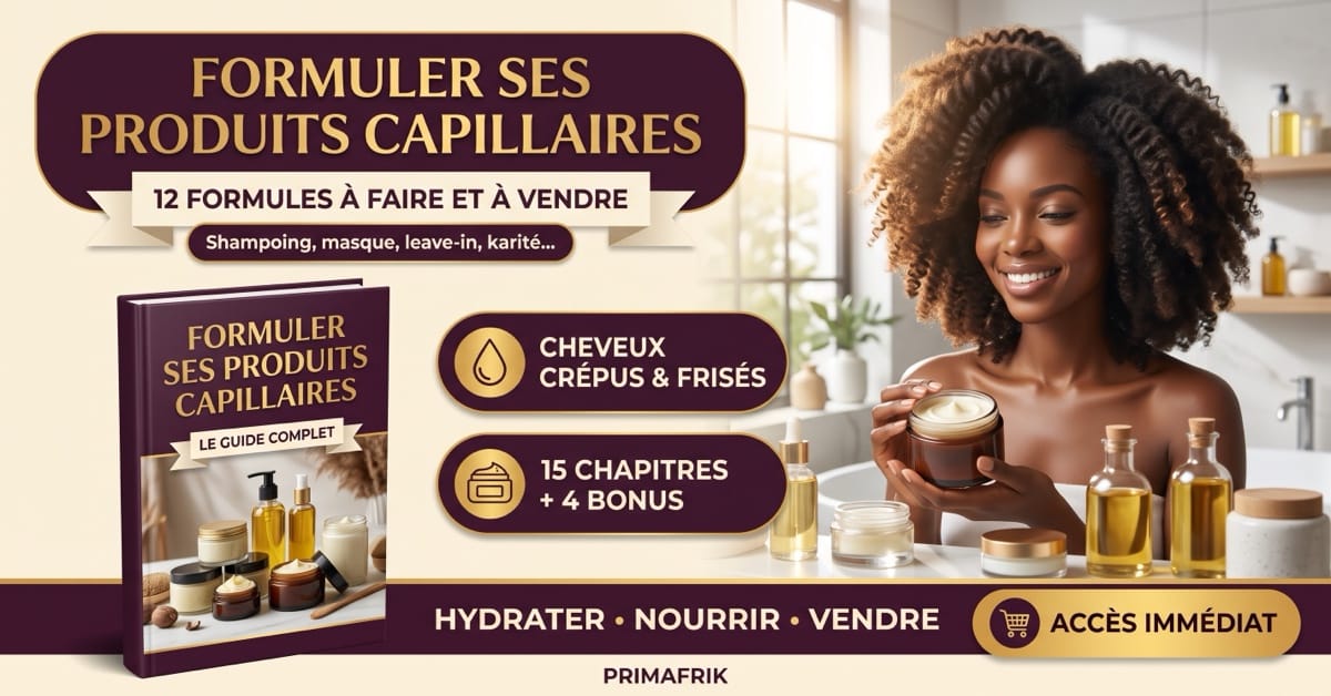 Formuler ses produits capillaires : le guide complet (12 formules)