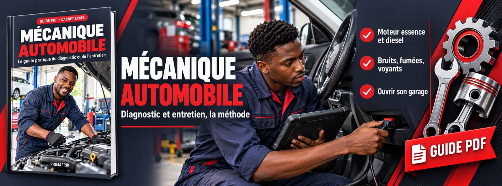 Mécanique automobile : le guide pratique du diagnostic et de l'entretien