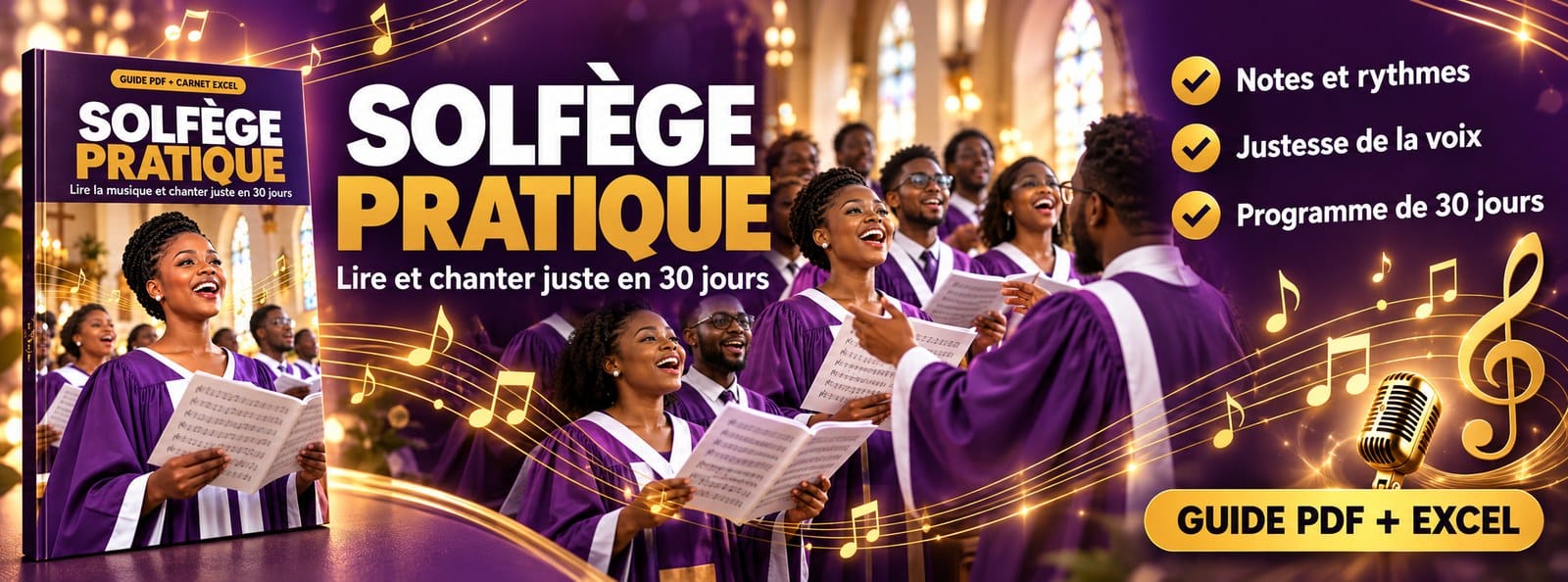 Solfège pratique : lire la musique et chanter juste en 30 jours