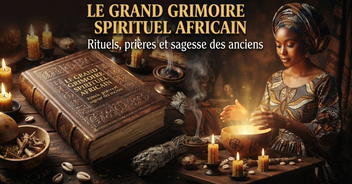 Le Grand Grimoire Spirituel Africain : rituels, prières et sagesse des anciens