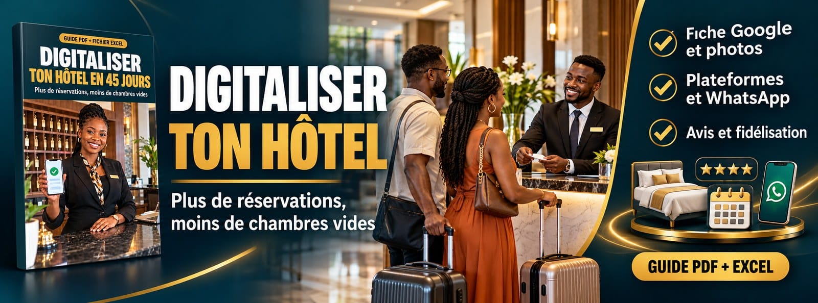 Digitalise ton hôtel en 45 jours : plus de réservations, moins de chambres vides