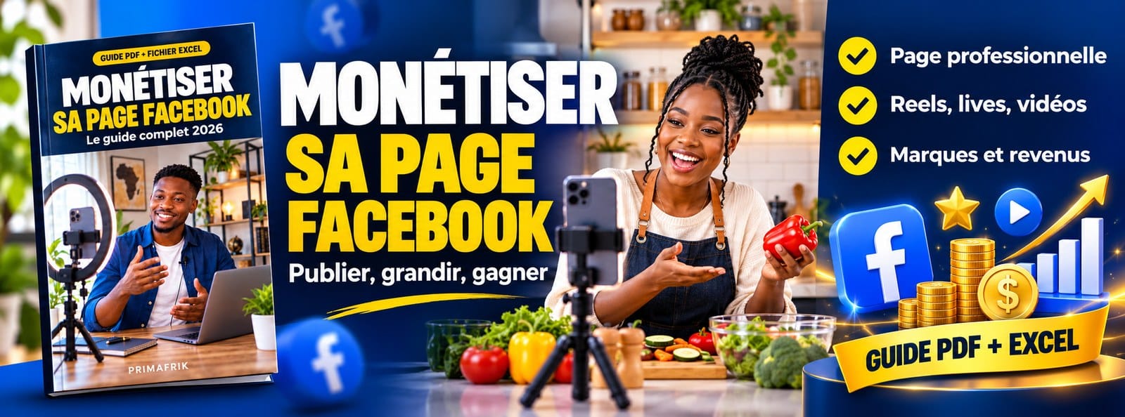 Monétiser sa page Facebook : le guide complet 2026