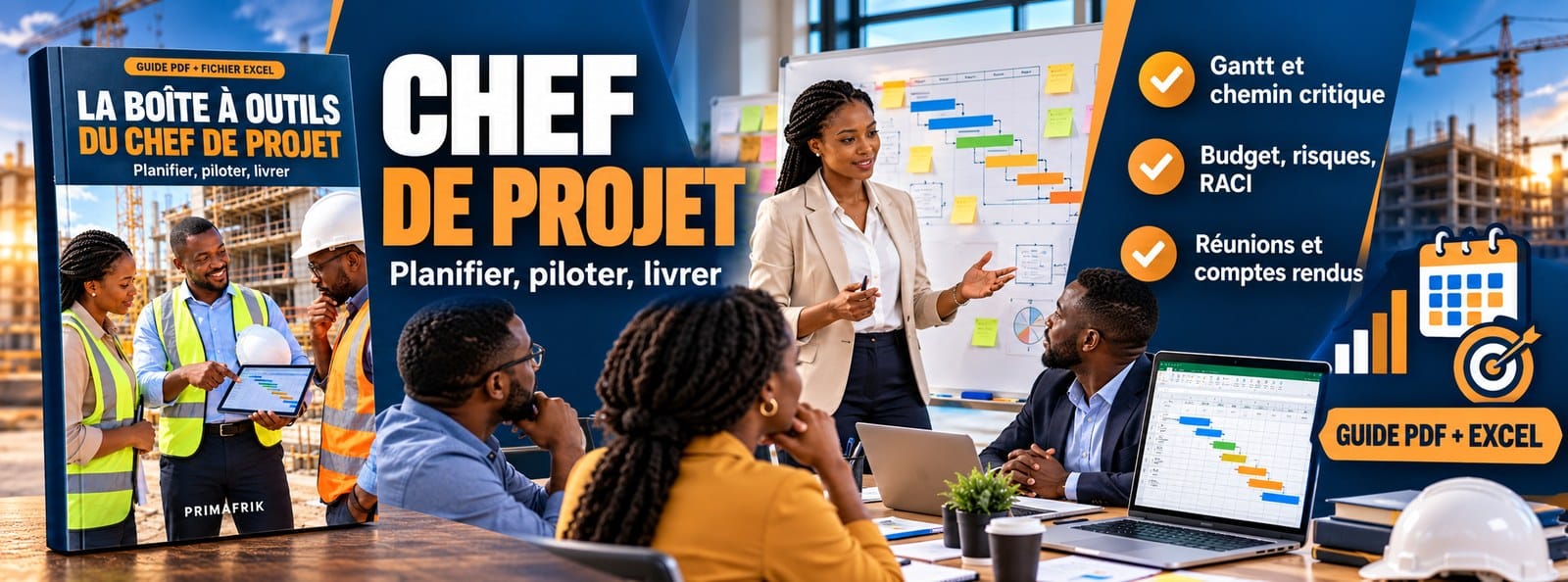 La boîte à outils du chef de projet : planifier, piloter, livrer