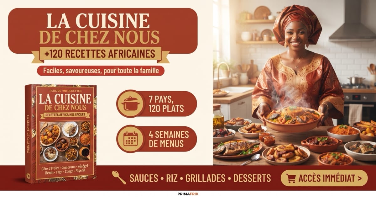 La cuisine de chez nous : +120 recettes africaines faciles