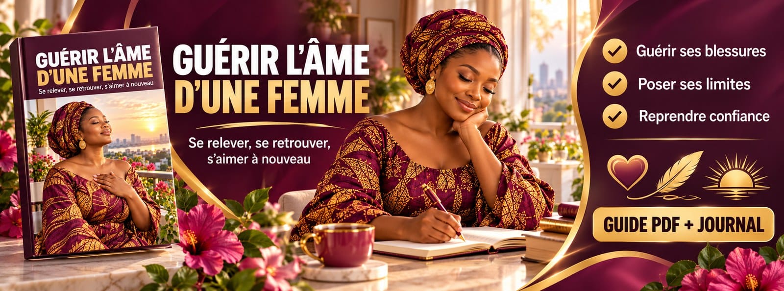 Guérir l'âme d'une femme : se relever, se retrouver, s'aimer à nouveau