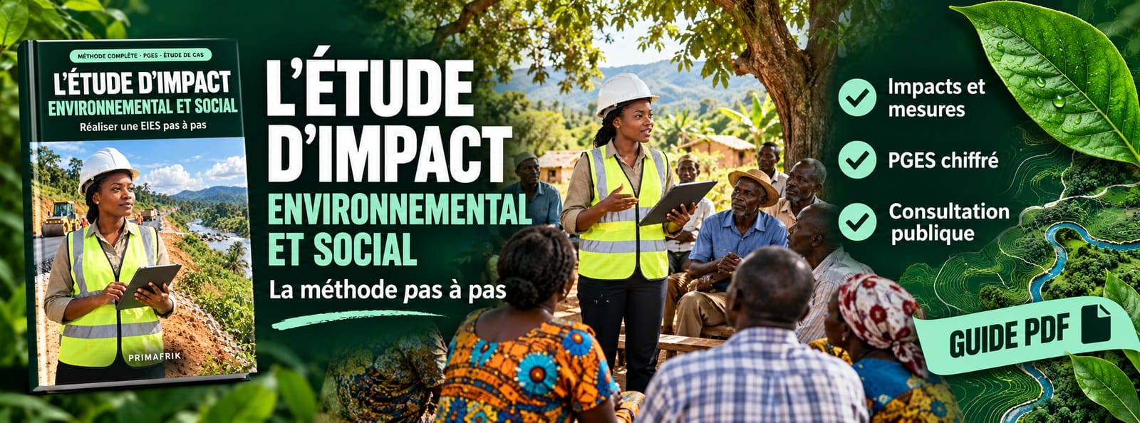 L'étude d'impact environnemental et social (EIES) : la méthode pas à pas
