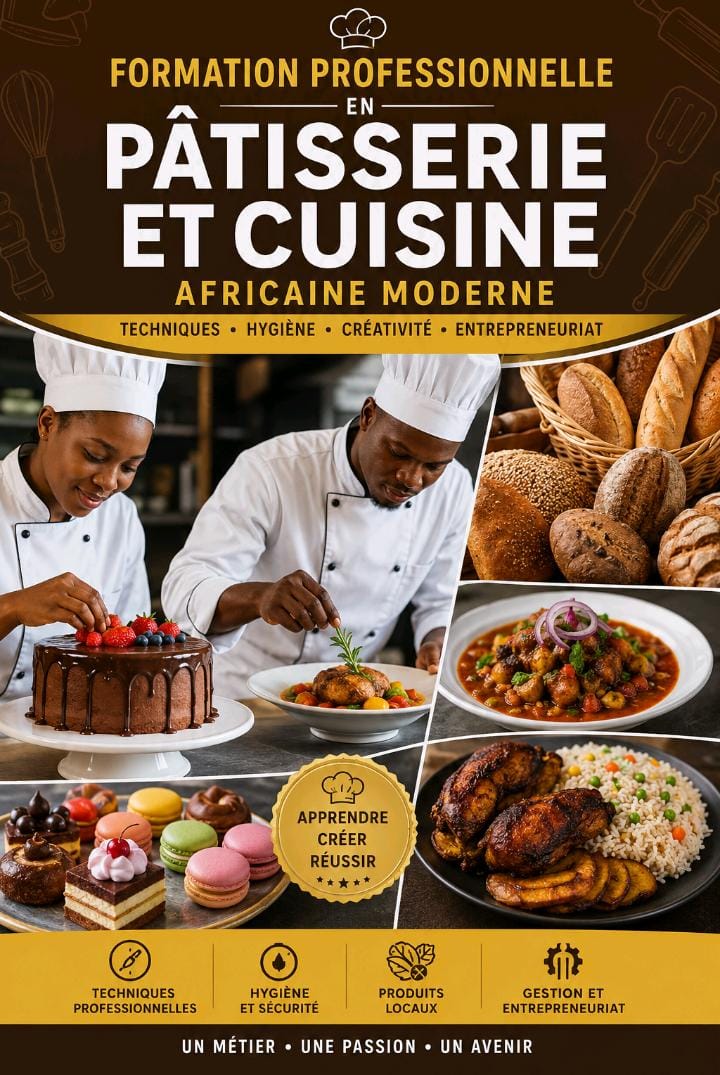 FORMATION EN PÂTISSERIE ET CUISINE
