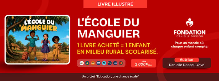 L'École du Manguier — 1 livre acheté = 1 enfant un milieu rural scolarisé