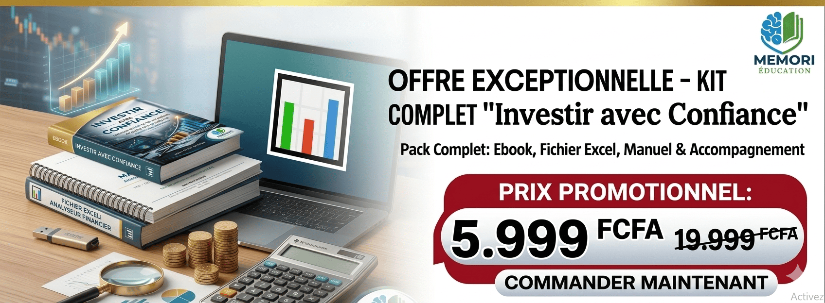 Kit "Investir avec Confiance": Maîtrisez la VAN, le TRI et l'analyse de projets
