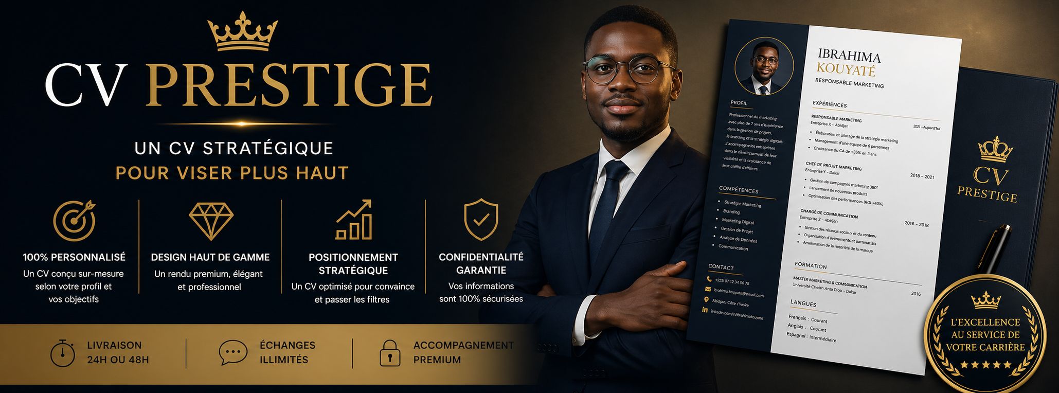 Mise à niveau CV - Offre Prestige