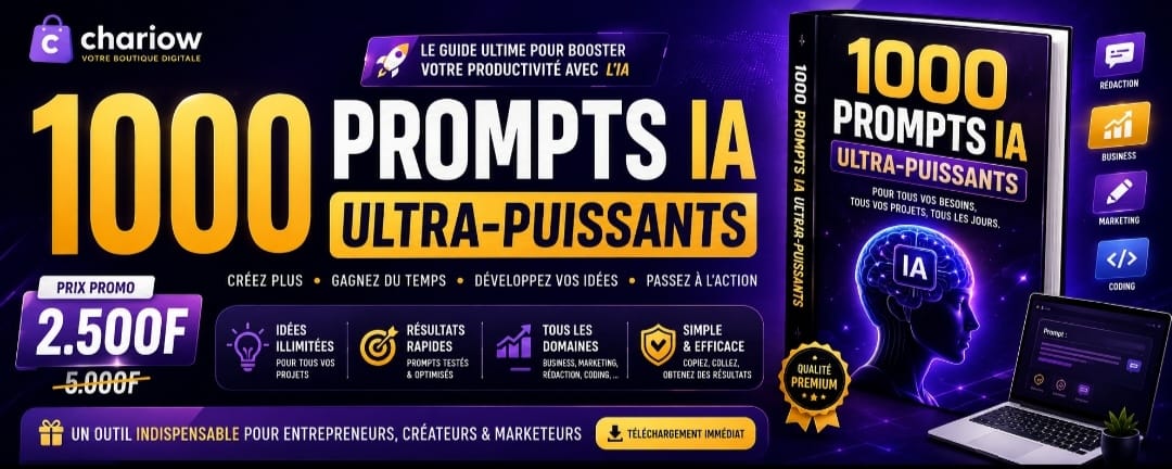 1000 prompt ultra puissante pour L'IA