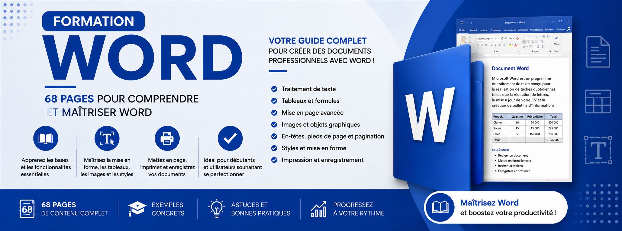 Manuel de formation sur le logiciel Word /OGB