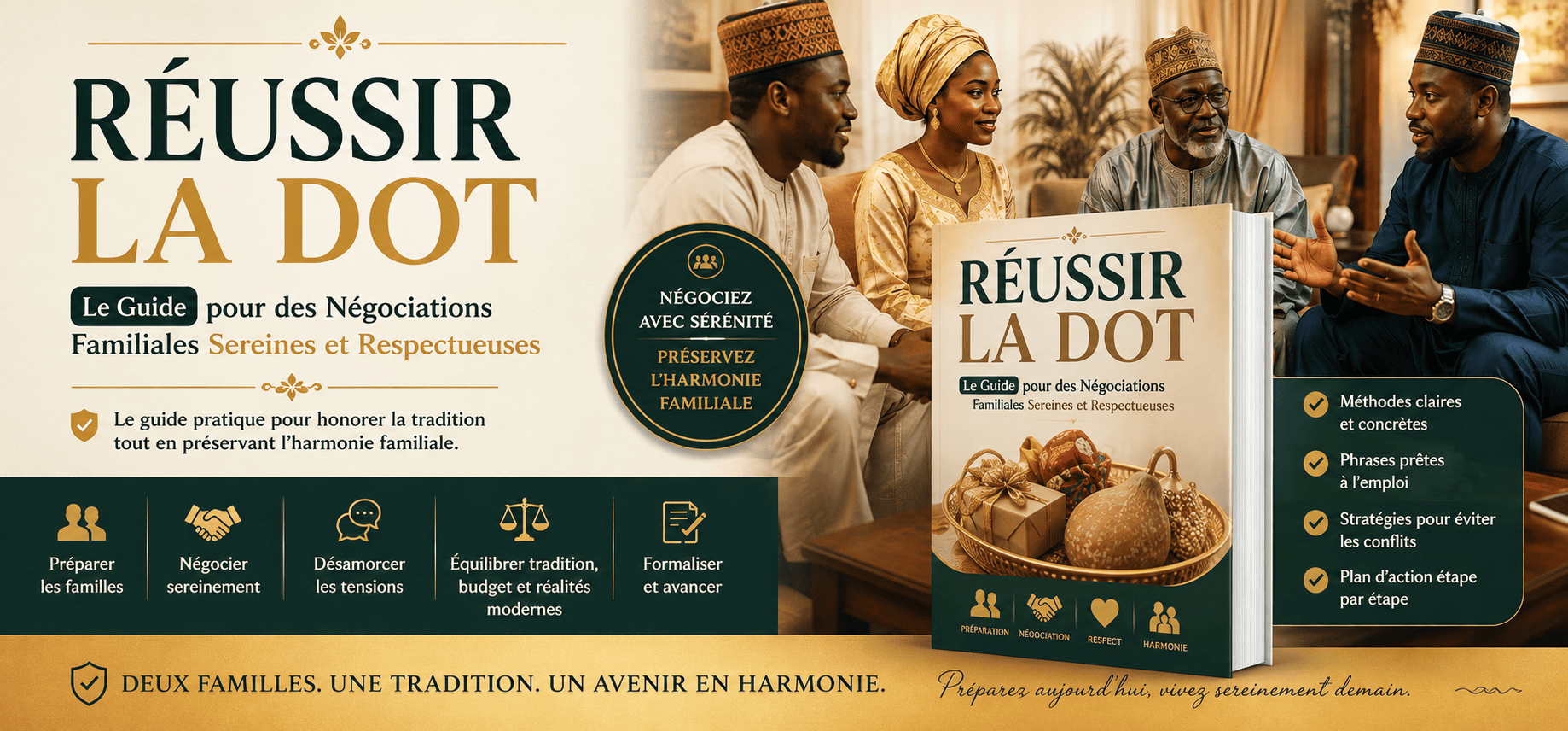 Reussir La Dot: Le Guide pour des Négociations Familiales Sereines et Respectueuses