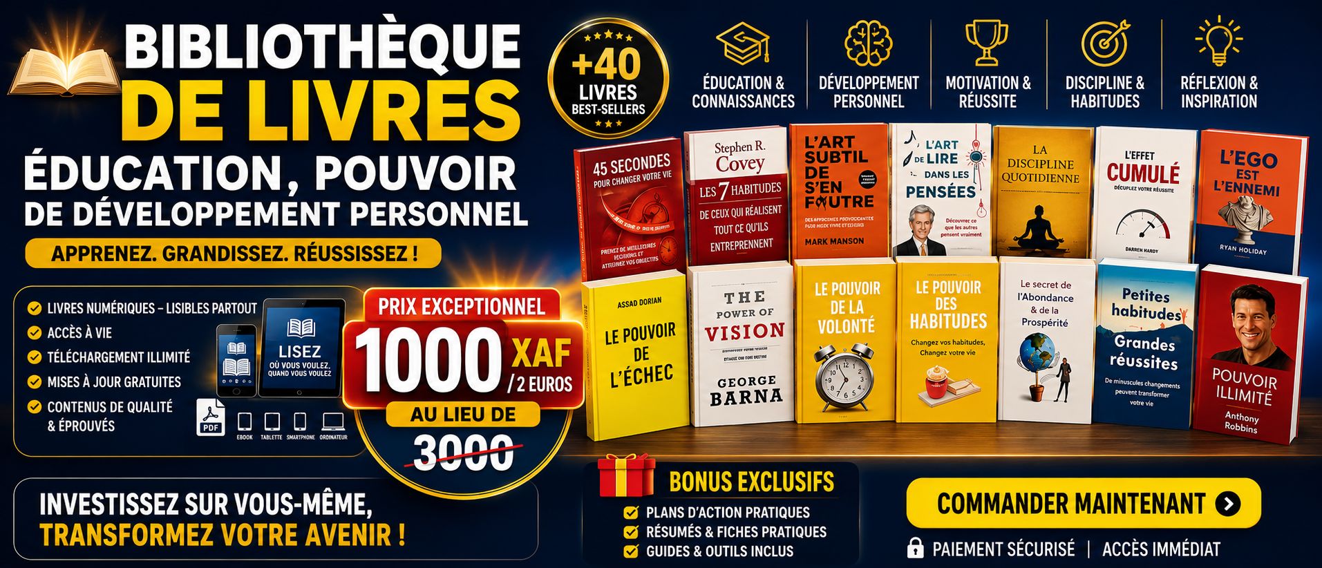 ÉDUCATION, POUVOIR DE DÉVELOPPEMENT PERSONNEL