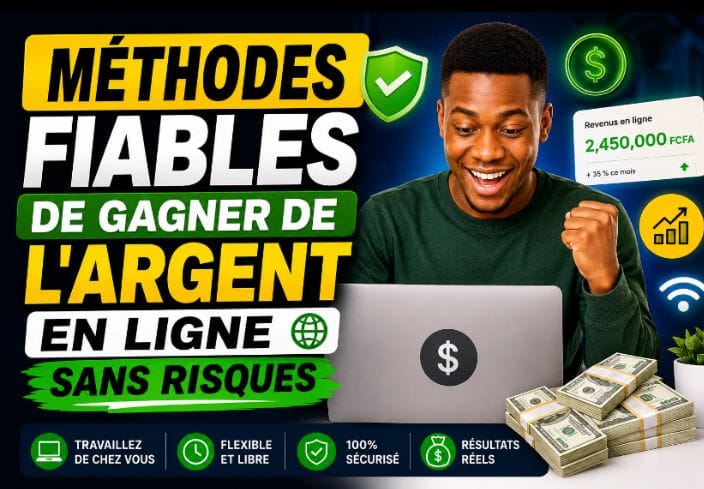 Méthodes fiables pour gagner de l'argent en ligne