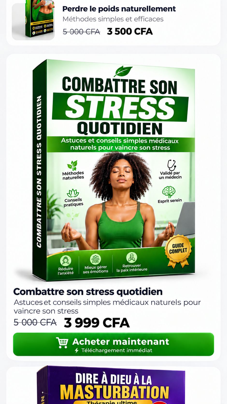 GUIDE STOP AU STRESS