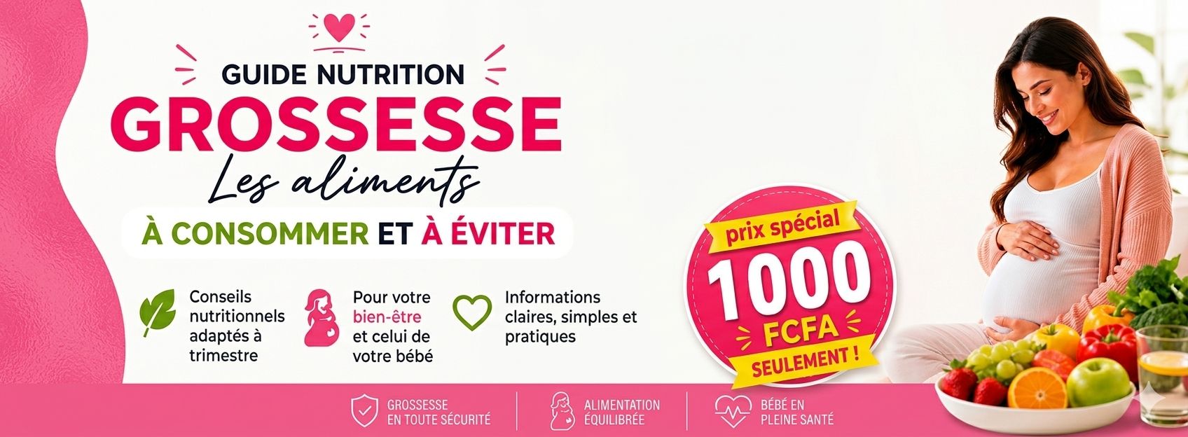 ALIMENTS NÉCESSAIRES DURANT LA GROSSESSE