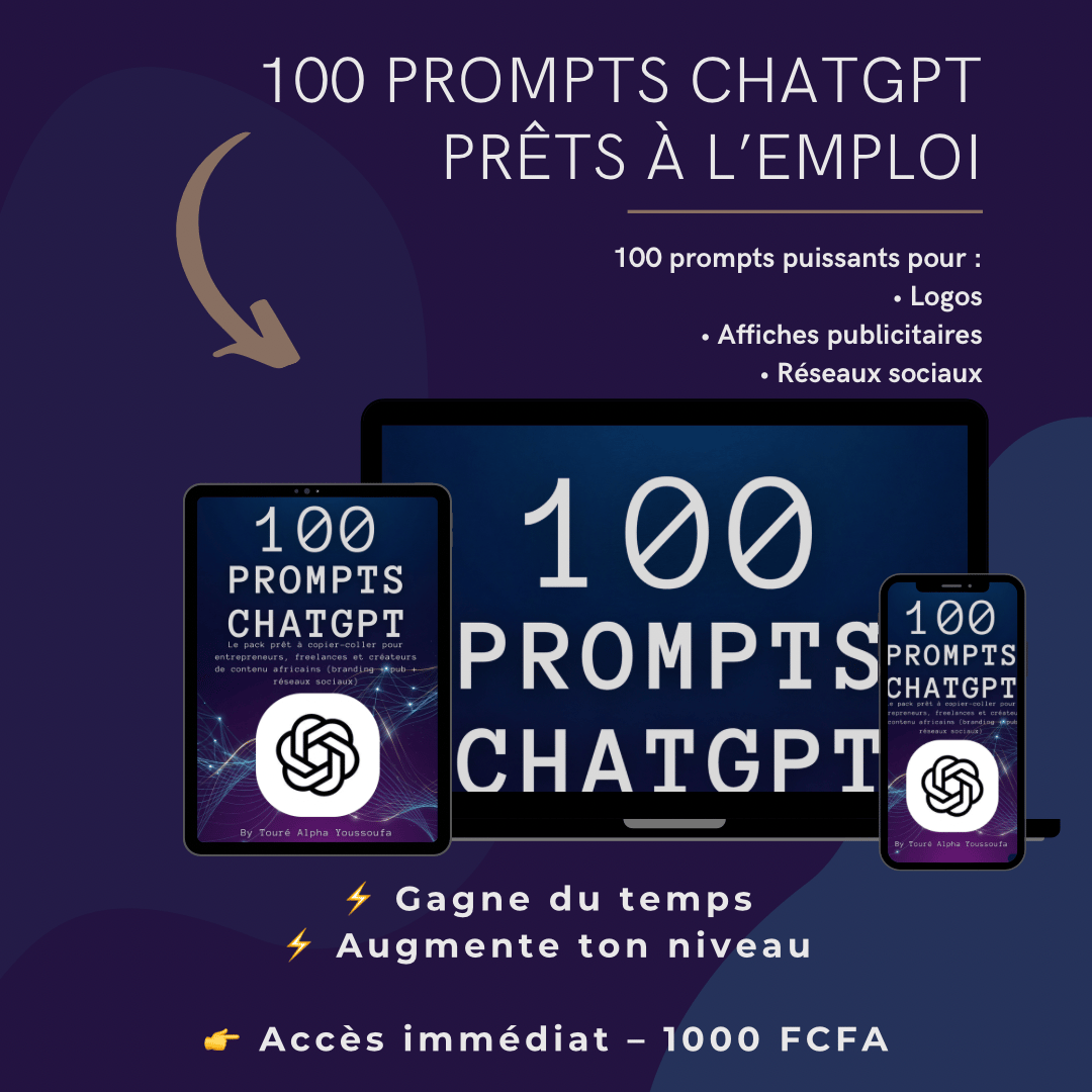 100 PROMPTS CHATGPT PRÊTS À L’EMPLOI