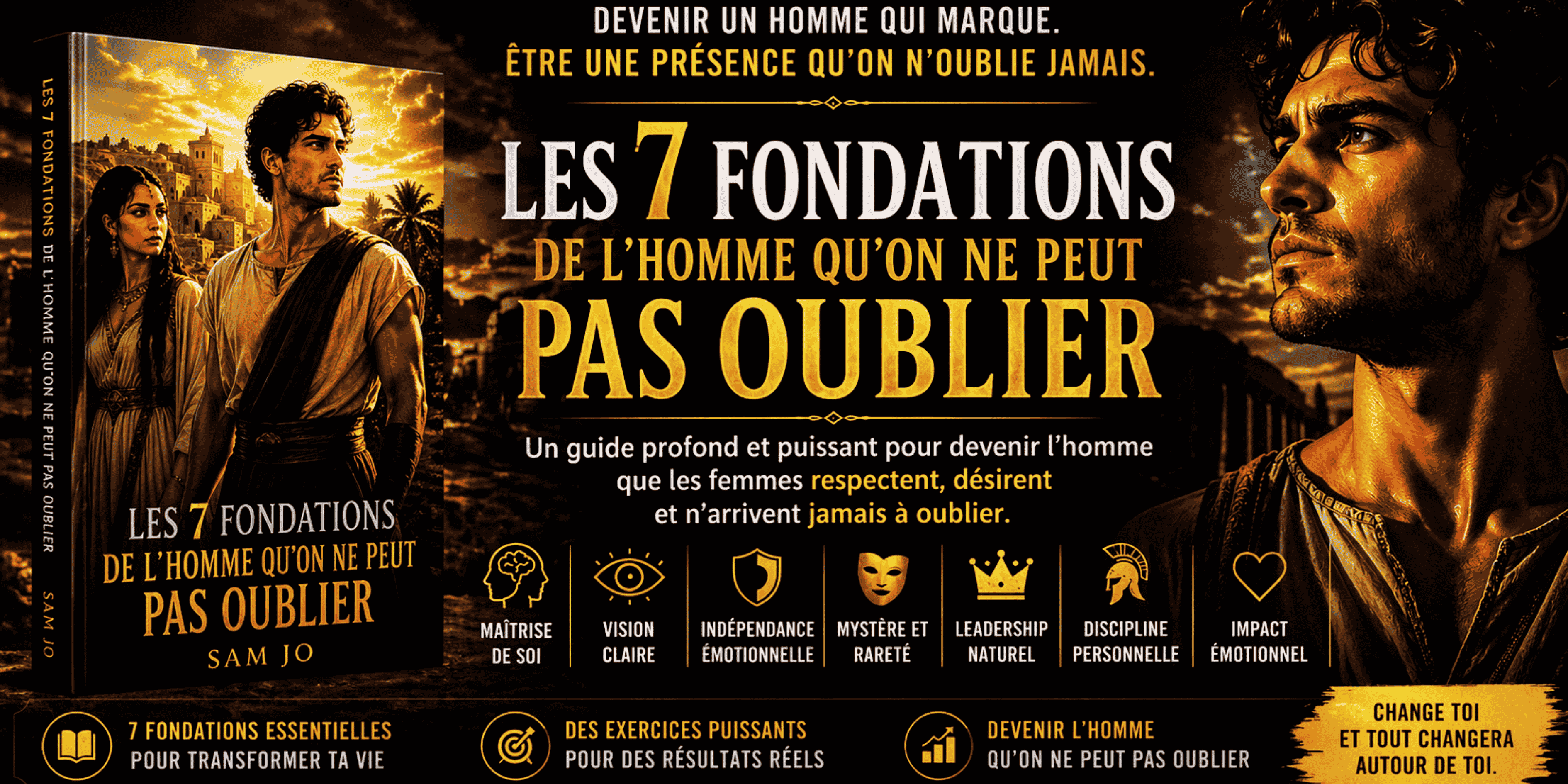 Les 7 fondations de l'homme qu'on ne peut pas oublier