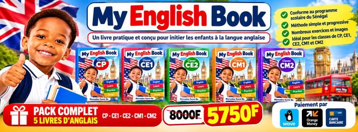 PACK DE MANUELS ANGLAIS CP-CM2