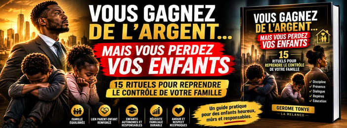 Vous gagnez de l’argent… Mais vous perdez vos enfants