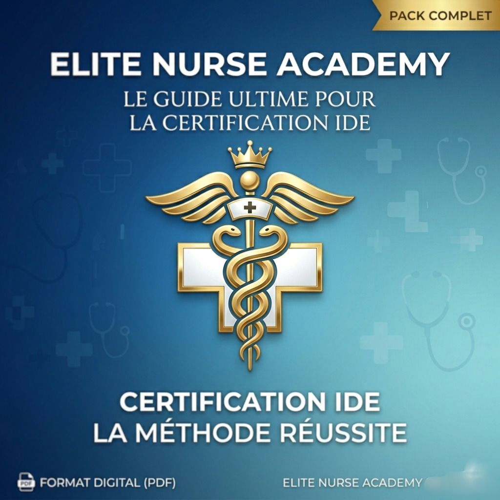 Certification IDE : La Méthode Réussite par Élite Nurse Académy