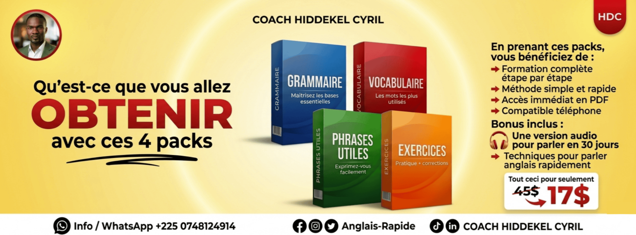 Parlez Anglais en 30 Jours Même Si Vous Êtes Débutant.
