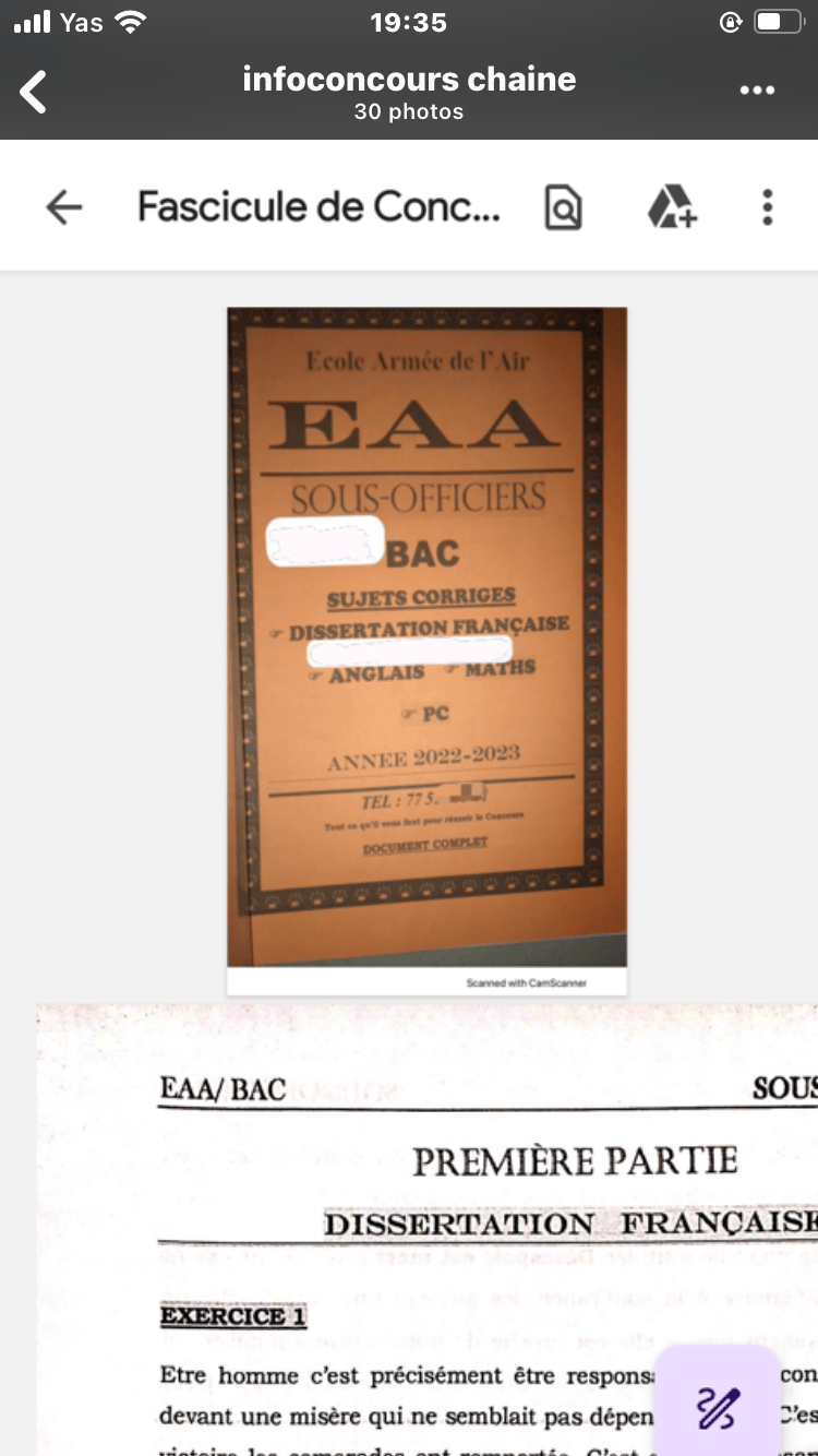 Fascicules armée de l’air