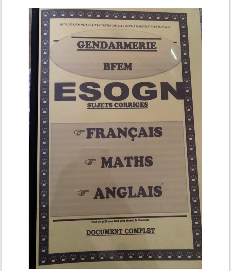 Fascicule ENSOGN niveau Bfem