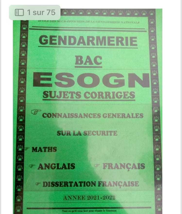 ENSOGN niveau bac