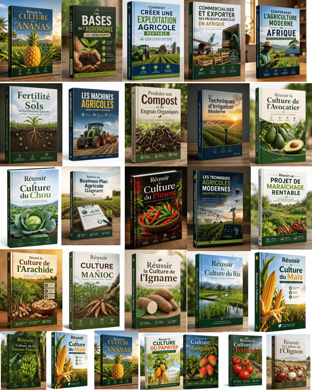 🌱 PACK ULTIME AGRICULTURE — 25 EBOOKS