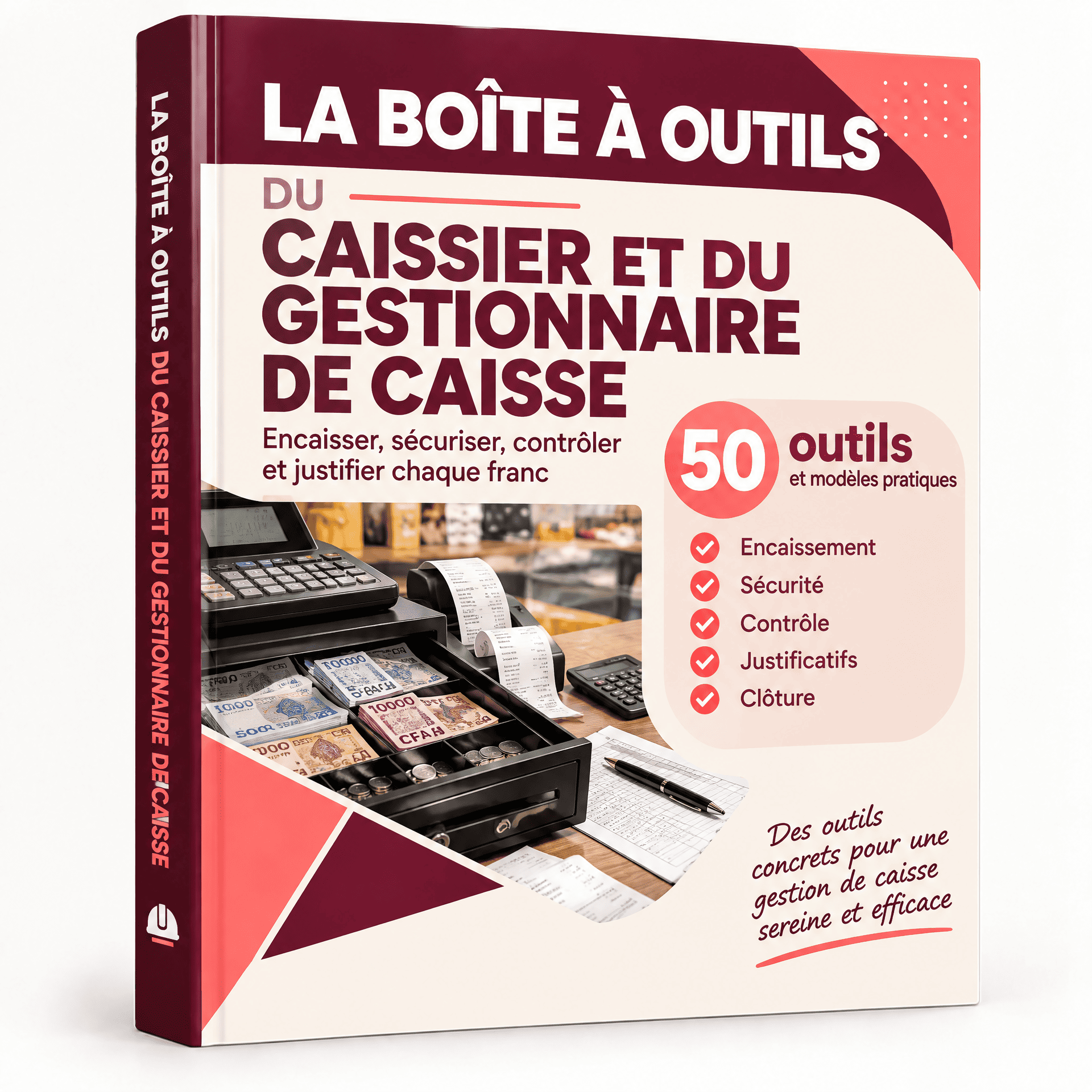 LA BOITE A OUTILS DU CAISSIER ET DU GESTIONNAIRE DE CAISSE ( +50 RESSOURCES EN BONUS )
