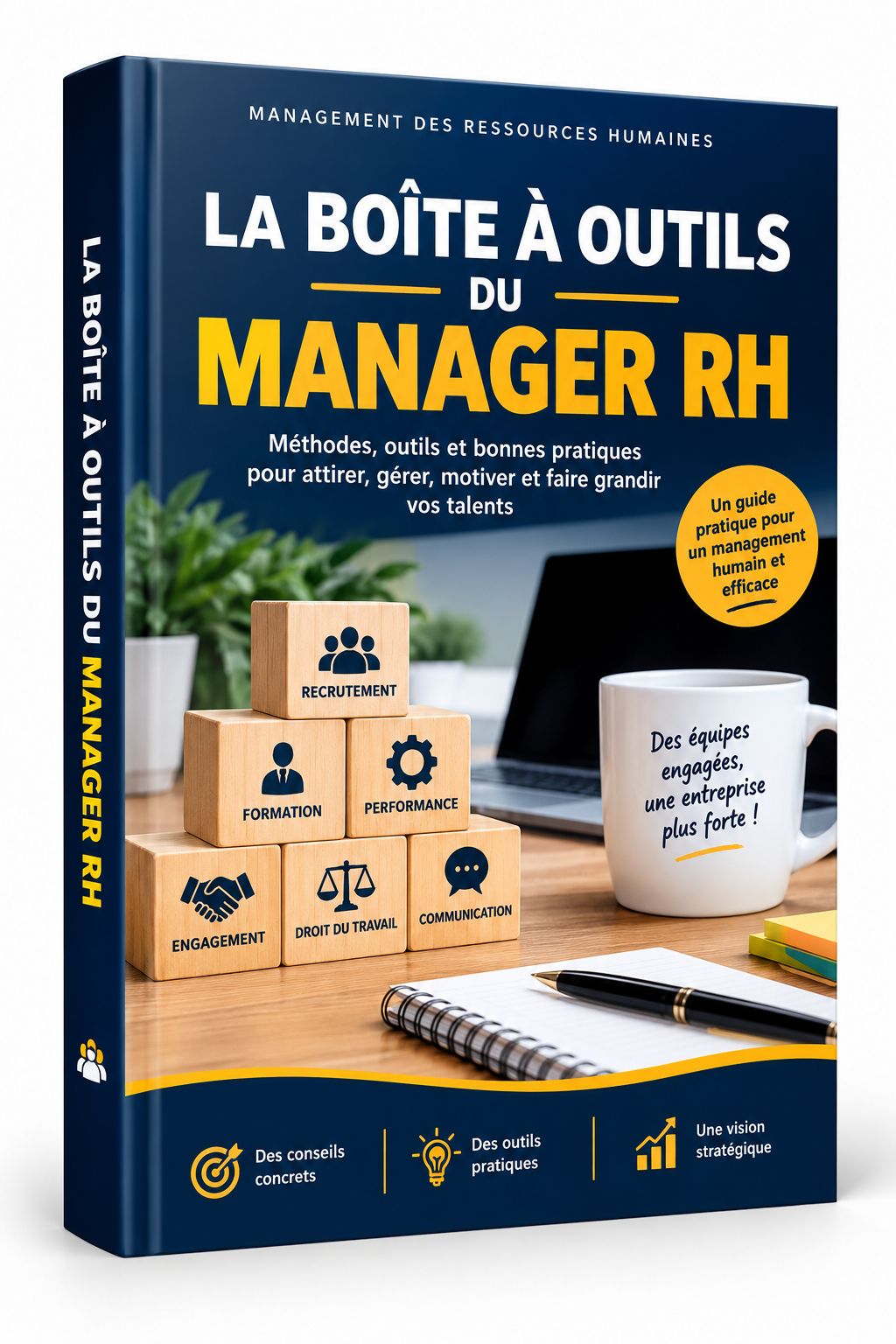 📘 LA BOÎTE À OUTILS DU MANAGER RH ( EN BONUS 128 RESSOURCES POUR RH)