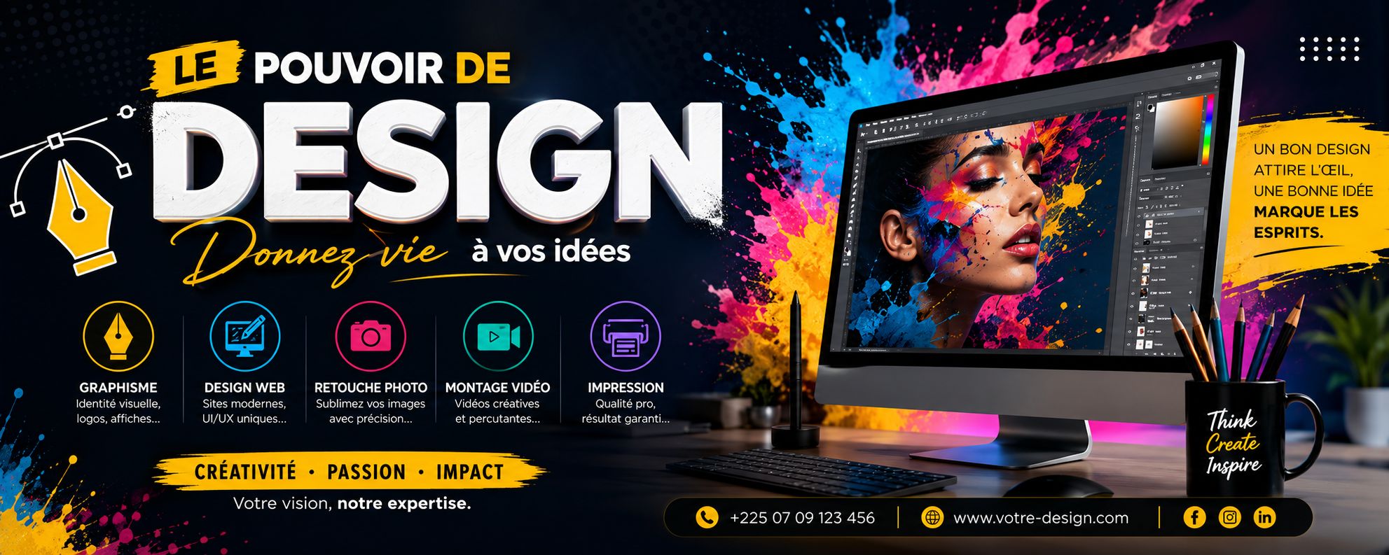 Apprenez Photoshop 2026 - Cours complet 300 pages PDF