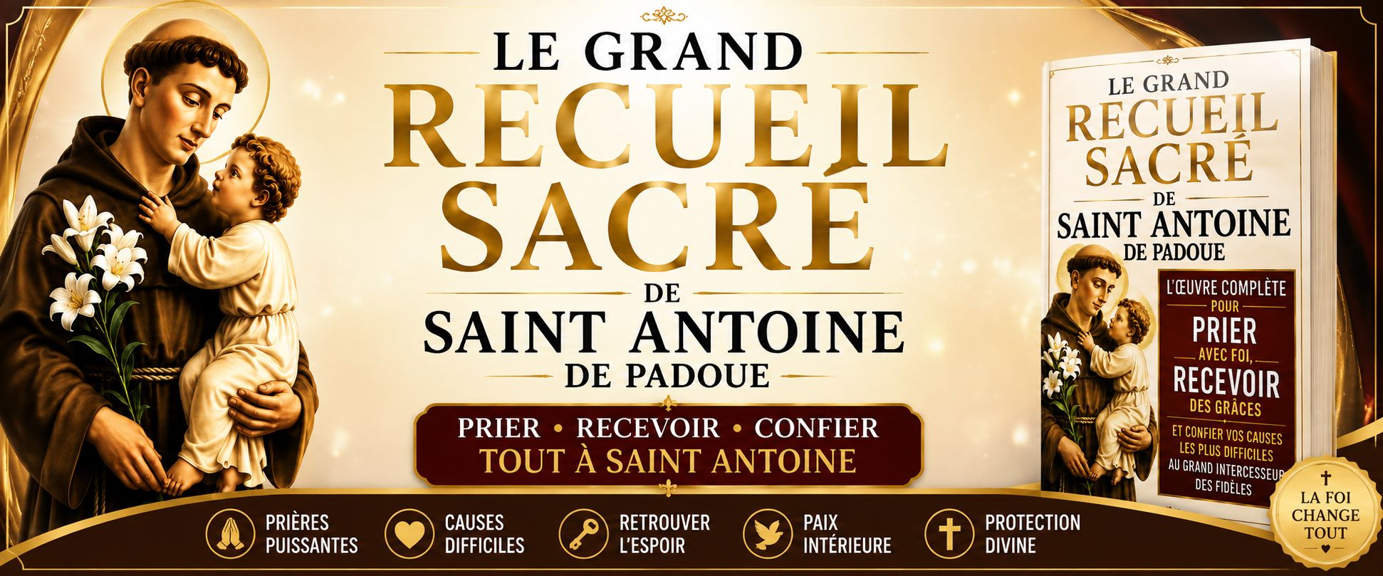 Le Grand Recueil Sacré de Saint Antoine de Padoue