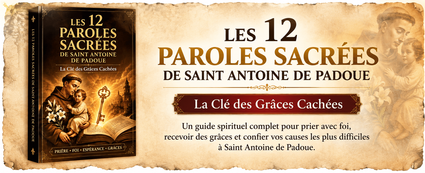 Les 12 Paroles Sacrées de Saint Antoine de Padoue