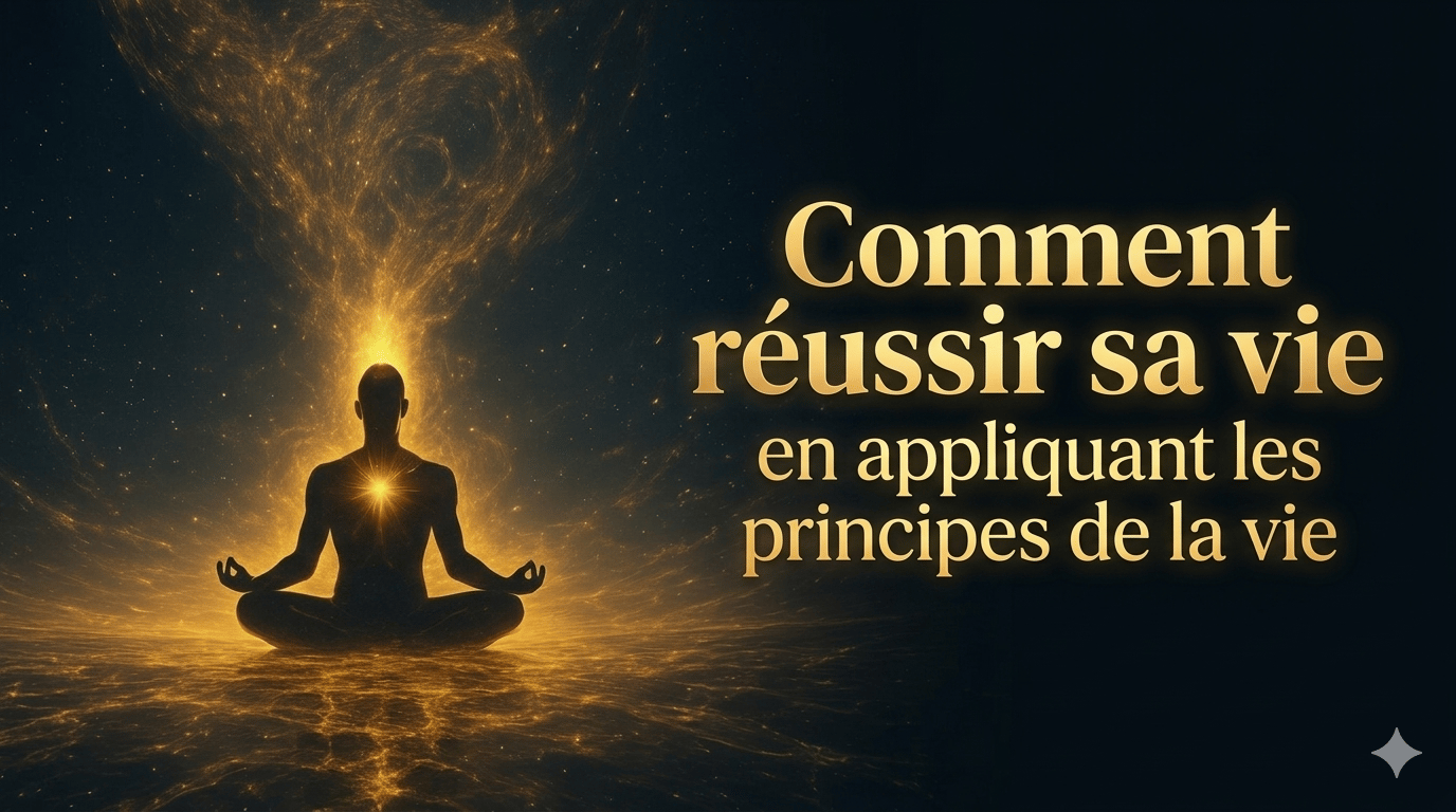 COMMENT REUSSIR SA VIE EN APPLIQUANT LES PRINCIPES DE LA VIE