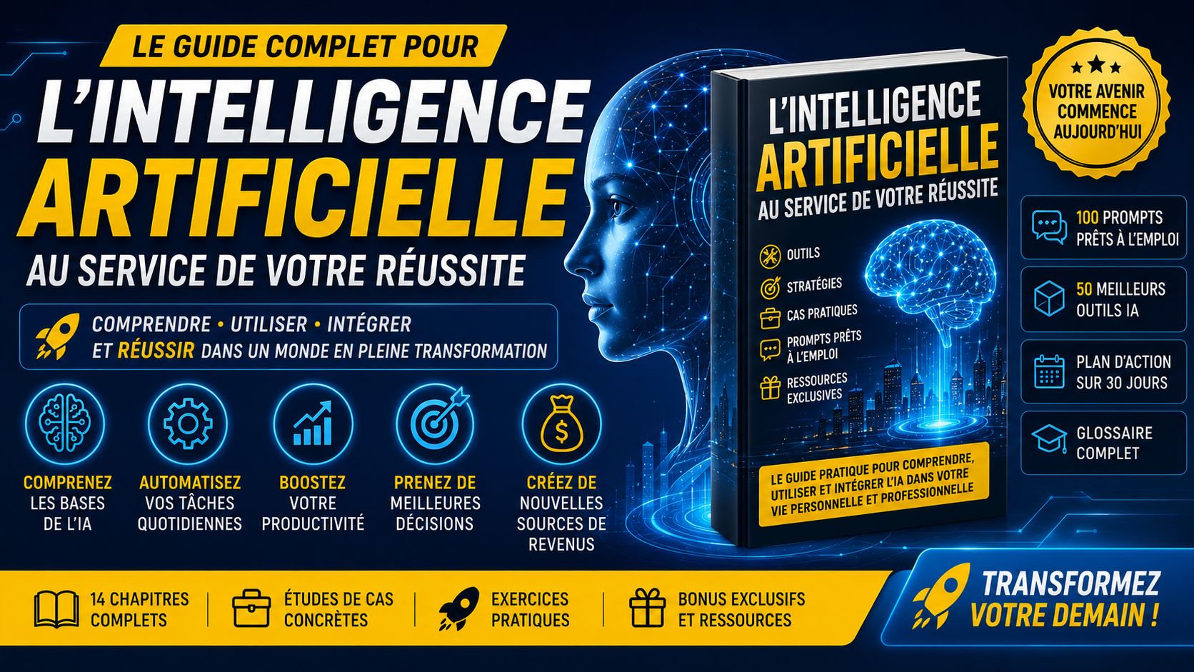 COMMENT UTILISER L'INTELLIGENCE ARTIFICIELLE POUR TRANSFORMER SA VIE ET SON TRAVAIL EN 2026